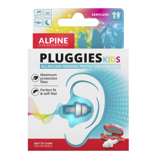 Chrániče sluchu Alpine Kids biele